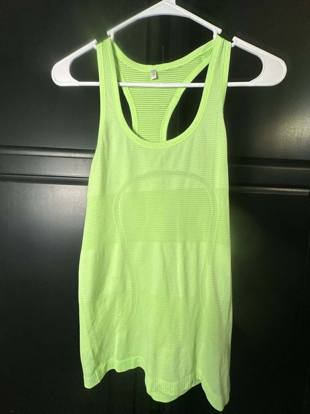 Lululemon Swiftly Tech Racerback Tank Top Neon Green#859